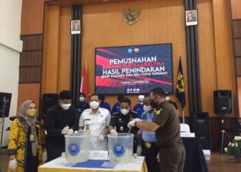 Sabu Hampir Dua Kilogram Dimusnahkan BNNP Kaltara