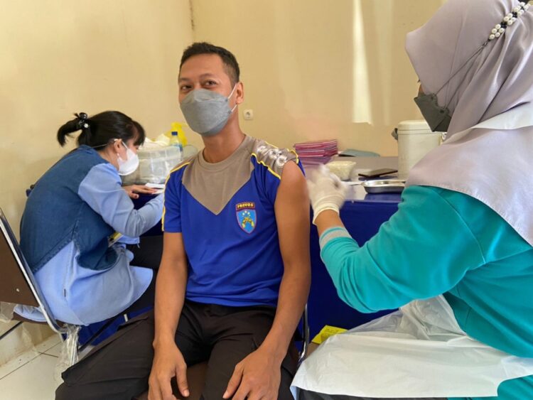 Perdana, Vaksinasi Booster di Kabupaten Tana Tidung