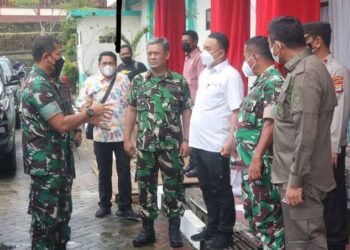 Tinjau Lokasi, Pangdam VI/Mlw Cek Kesiapan Pengamanan VIP Kunjungan Presiden RI di Kaltara
