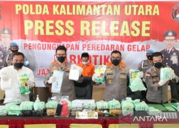 Dua Kurir Sabu WNA Malaysia Diamankan Ditreskoba Polda Kaltara, Bawa Sabu 30,72Kg