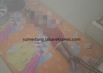 Bocah Lima Tahun, Diduga Korban Penyekapan, Tangan Diikat Kaki Dirantai