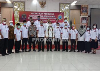 Dilantik, Selutan Tadem Pimpin PWRI Cabang Kabupaten Nunukan 5 Tahun Kedepan