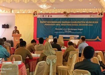 Wakil Bupati H. Hanafiah Buka Rakorda Regsosek Tahun 2022