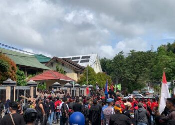 Gelar Aksi Damai, Aliansi Masyarakat Adat Kaltara Bersatu, Tuntut Edy Cs Segera Ditangkap