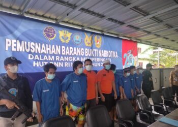 Perkembangan Pelaku Peredaran 8,2 Kg Narkoba Jenis Sabu Sudah Mendekati Tahap Satu