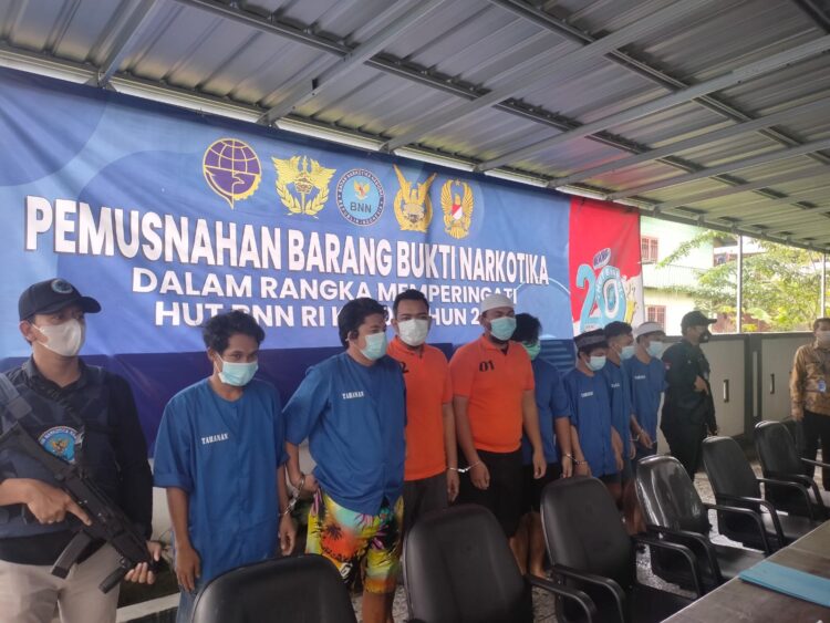Perkembangan Pelaku Peredaran 8,2 Kg Narkoba Jenis Sabu Sudah Mendekati Tahap Satu