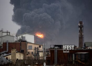 Roket Menghantam Lviv di Ukraina Barat, Biden Sebut Putin ‘Penjagal’