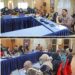 Pansus bersama tim Kementerian Hukum mengharmonisasikan dua Ranperda strategis. (Humas DPRD Kaltara)