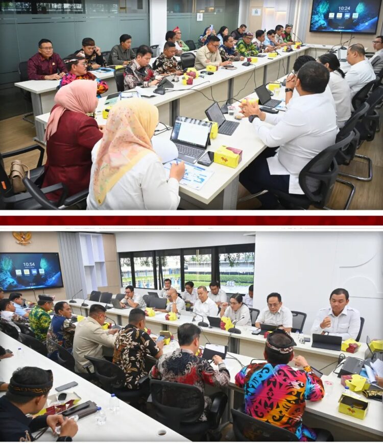 Audiensi berlangsung di Ruang Rapat Direktorat Sistem Strategi Penyelenggaraan Jalan dan Jembatan (SSPJJ), Direktorat Jenderal Bina Marga. (Humas DPRD Kaltara).