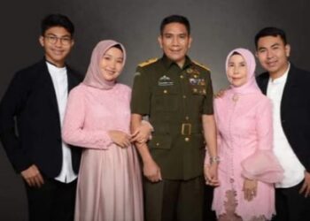 Brigjen TNI Sulaiman dan Keluarga