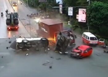 Cuplikan video kecelakaan maut Balikpapan