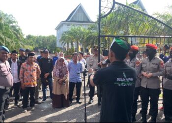 Mahasiswa Geruduk Gedung DPRD Nunukan, Ini Tuntutannya