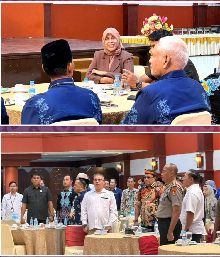 Jajaran Komisi IV Dewan Perwakilan Rakyat Daerah (DPRD) Provinsi Kalimantan Utara menghadiri pelantikan pengurus Indonesian Hotel General Manager Association (IHGMA) DPD Kalimantan Utara periode 2026–2029. (Humas DPRD Kaltara)