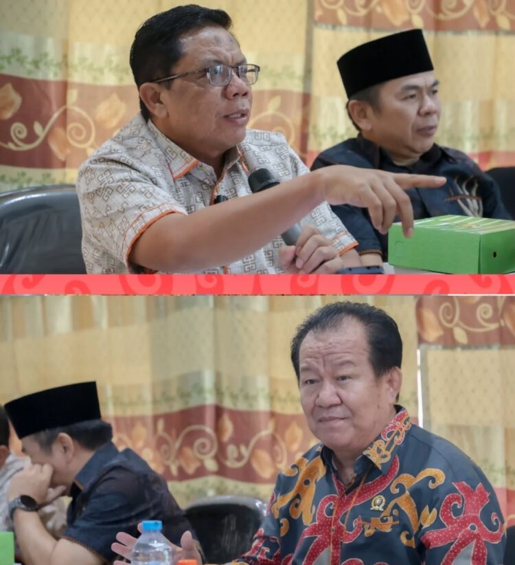 Pansus DPRD Kaltara menggelar rapat kerja bersama sejumlah OPD terkait untuk membahas Ranperda tentang Pembangunan Perkebunan Berkelanjutan. (Humas DPRD Kaltara)