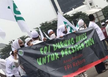Aksi Dukung Anies Jadi Presiden Ternyata Dilakukan FPI Abal-abal