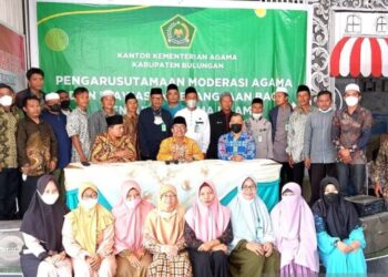 Forum Koordinasi Pencegahan Terorisme Kalimantan Utara menggelar acara Pengarusutamaan Moderasi Beragama dan Wawasan Kebangsaan