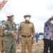 Gubernur Kaltara Zainal Paliwang saat meninjau pembangunan perusahaan di Tanjung Selor