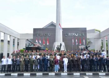 HUT ke 79, Bupati Laura Harap TNI Bersinergi dengan Pemda Kawal Pembangunan 