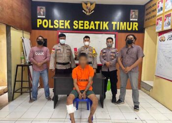 Kurang dari 24 Jam, Pencuri Handphone Berhasil Dibekuk Unit Reskrim Polsek Sebatik