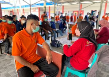 Gandeng BIN, Lapas Tarakan Gelar Vaksinasi Massal Booster