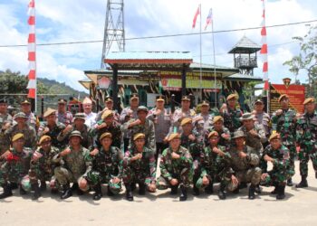 Jelang Pemilu Kapolda Cek Kesiapsiagaan Personel di Wilayah Perbatasan