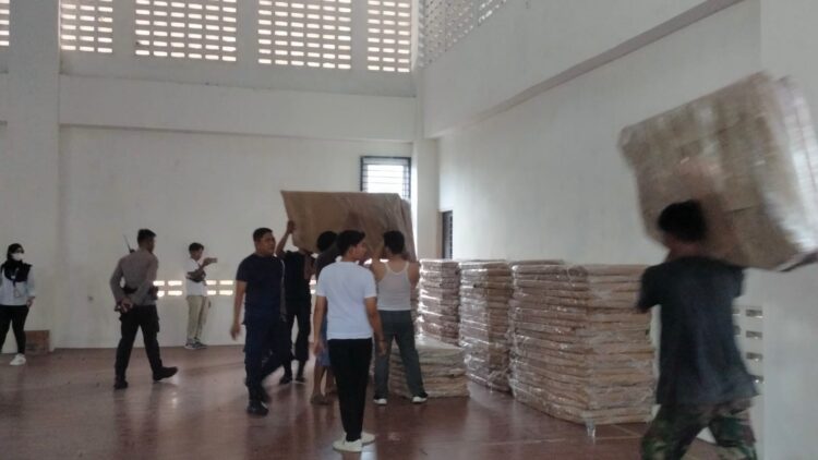 Logistik Pemilu 2024 Mulai Diterima KPU Tarakan, Ternyata Tempat ini Dijadikan untuk Penyimpanan