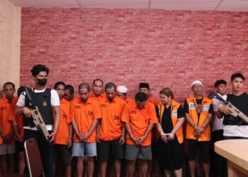 Sabu Seberat 3,1 Kg Hasil Pengungkapan Ditresnarkoba Polda Kaltara Dimusnahkan, 14 Tersangka Diamankan