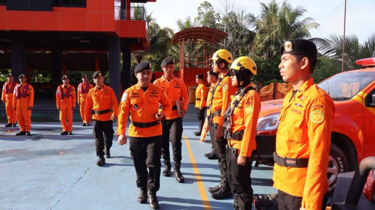 Kansar Tarakan Siapkan 60 Personel untuk Siaga SAR Khusus Nataru