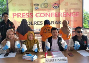 Ibu Rumah Tangga Terlibat Peredaran 10.000 Butir Pil Dobel L Dibekuk Polisi