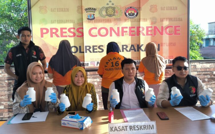 Ibu Rumah Tangga Terlibat Peredaran 10.000 Butir Pil Dobel L Dibekuk Polisi
