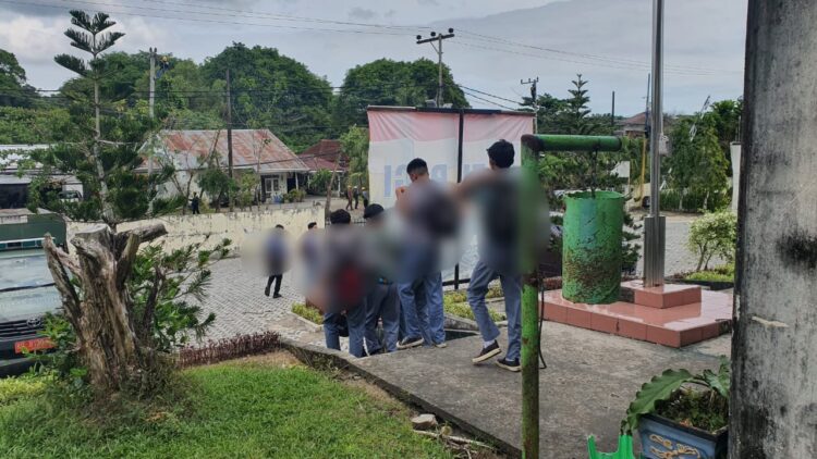 Gegara Bolos Sekolah Sejumlah Pelajar Diciduk Satpol PP