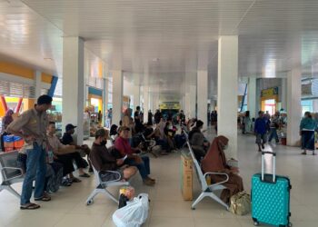 Penumpang Speedboat di Pelabuhan Tengkayu I Tertinggi Terjadi saat H+5 Lebaran