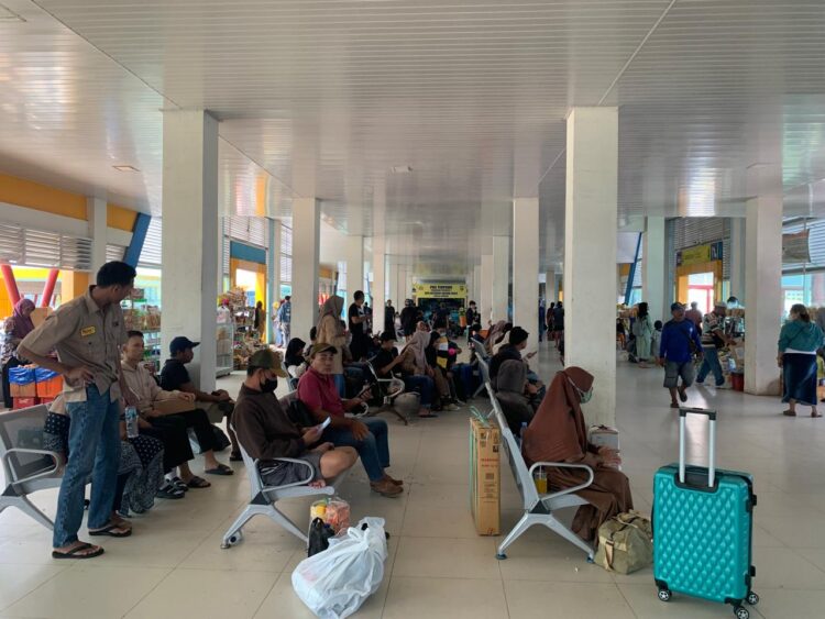 Penumpang Speedboat di Pelabuhan Tengkayu I Tertinggi Terjadi saat H+5 Lebaran