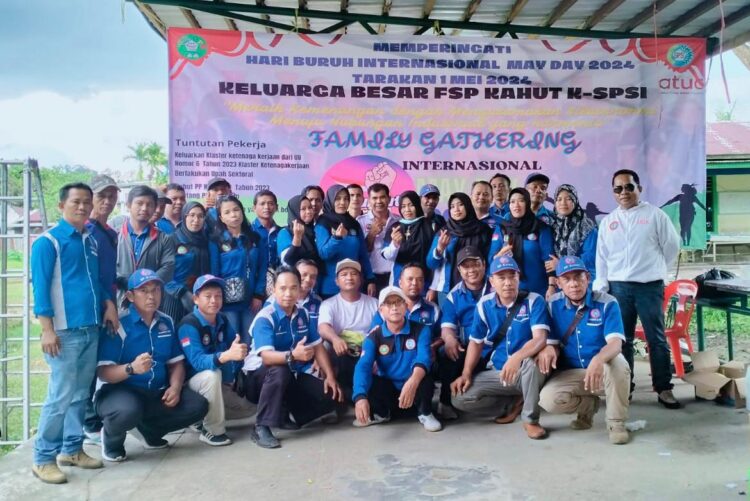 Bangun Keakraban, FSP Kahut KSPSI ATUC Gelar Family Gathering di Persemaian