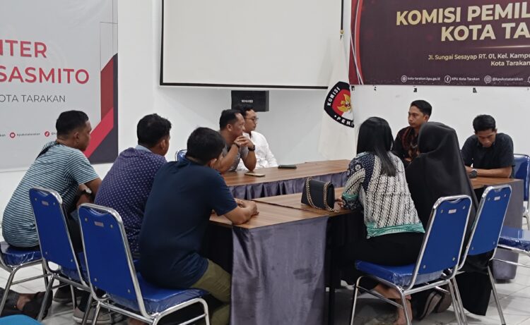 Buntut Putusan MK untuk Gelar PSU Dapil Tarakan I, Delapan Caleg Terpilih Datangi KPU