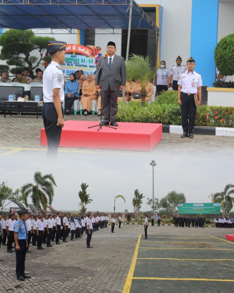 Upacara Peringatan Hari Perhubungan Nasional 2024 di Bandara Juwata Tarakan Berlangsung Khidmat