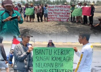 Puluhan Tahun Tak Dapat Perhatian Pemerintah, Nelayan Bunyu Demo