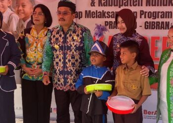 Pjs Gubernur Kaltara Apresiasi Kesiapan Pemkab Nunukan dalam Uji Coba MBG 