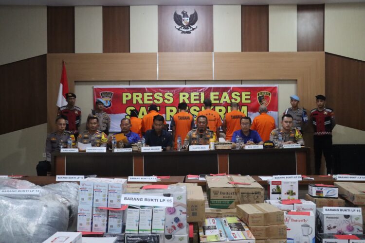 Penyelundupan Ballpress dan Barang Elektronik Ilegal Digagalkan Polres Nunukan