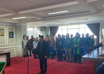 Masdi Resmi Dilantik Menjadi Dirut PDAM Nunukan Periode 2024-2029