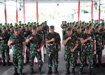 Diawal Kepemimpinanya, Pangdam VI/Mlw Kunjungi Kodim 0907/Tarakan