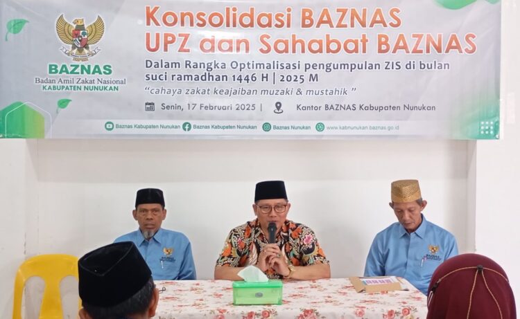 Target Penerimaan Zakat di Nunukan Tahun 2025 Rp 16,5 Miliar