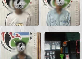 Polisi Gerebek Sarang Narkoba di Tarakan, Tiga Orang Ditangkap