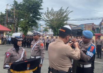 Polres Tarakan Kerahkan Ratusan Personel dan Siapkan Posko untuk Kelancaran Mudik