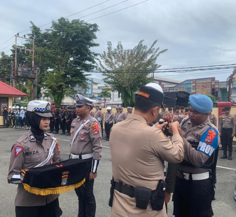 Polres Tarakan Kerahkan Ratusan Personel dan Siapkan Posko untuk Kelancaran Mudik