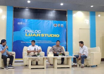 Dialog Publik RRI-PWI Tarakan: Bangun Pers Bermartabat di Era Digital