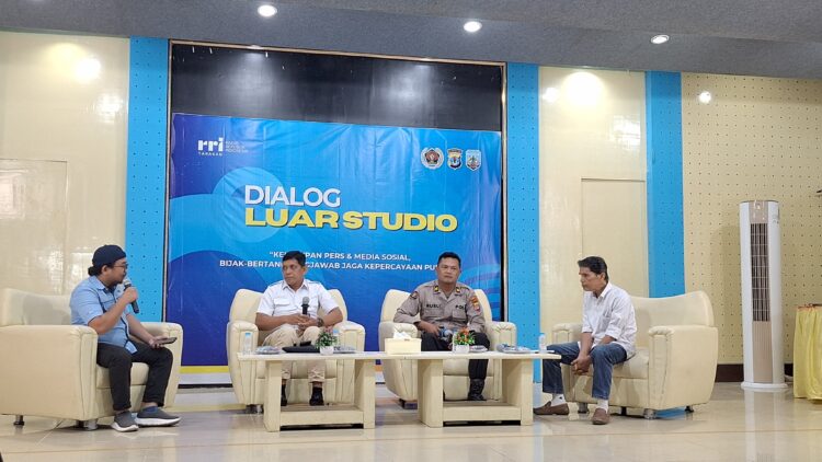 Dialog Publik RRI-PWI Tarakan: Bangun Pers Bermartabat di Era Digital