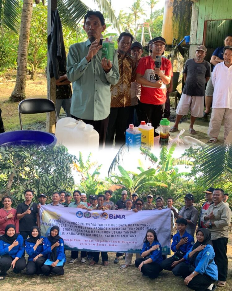 UBT Kenalkan Probiotik Ramah Lingkungan untuk Tingkatkan Produksi Udang Windu