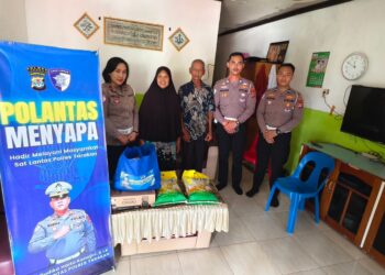Satlantas Polres Tarakan Dekatkan Diri ke Warga Lewat ‘Polantas Menyapa’