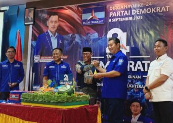 Demokrat Kaltara Rayakan HUT ke-24, Yansen Titip 3 Pesan ke Kader